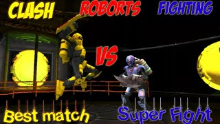 Clash of Robots Ultimate Fighting Battle Game 3D Android gameplay Best match Robots. 😎😎😊😊..... screenshot 2