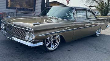 Test Drive 1959 Chevrolet Biscayne $34,900 Maple Motors #3331