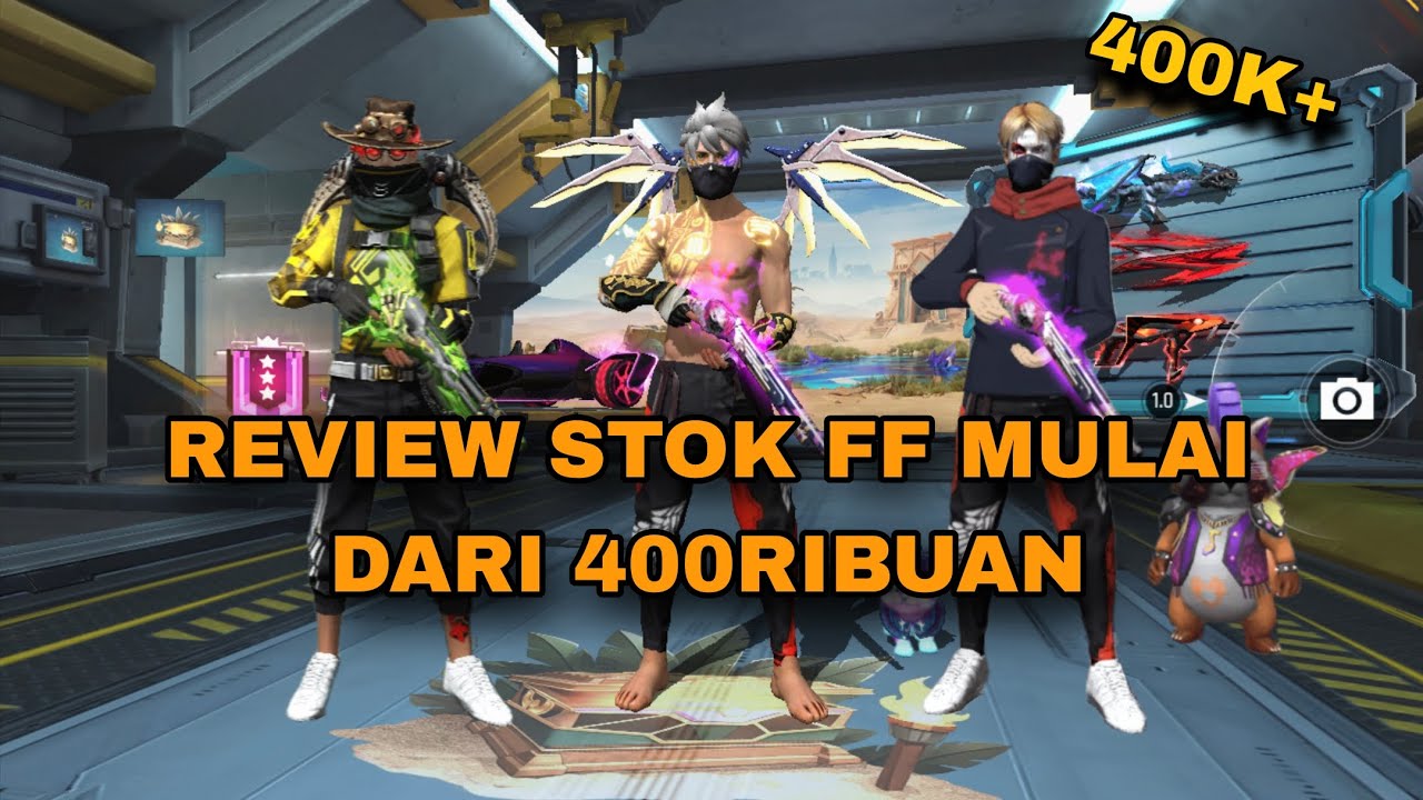 REVIEW STOK FF GAGAH DANA PELAJAR 🔰 ANAK JB