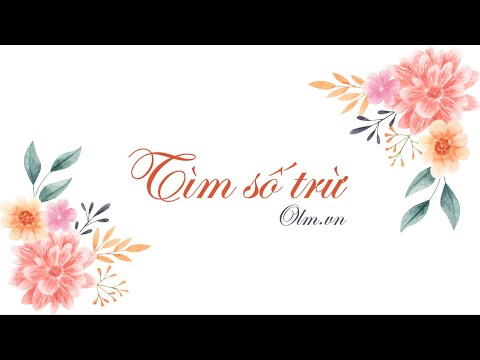 Video Tìm số trừ - Toán lớp 2 [OLM.VN] - YouTube