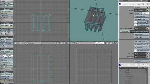UV Cylinder LightWave Part2