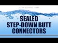 Stepdown butt connector features  benefits