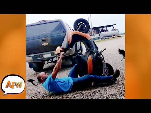 Can We All Agree?! WHEELIES Are a BAD IDEA! ? | Funniest Fails | AFV 2021