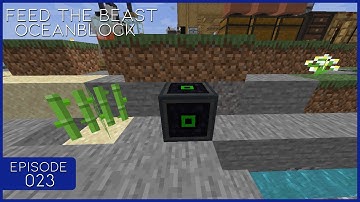 Feed The Beast Oceanblock EP23 - Compact Machines
