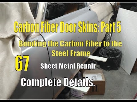 How to Make a Carbon Fiber Car Bonnet/Hood - Part 3/3 : Trimming