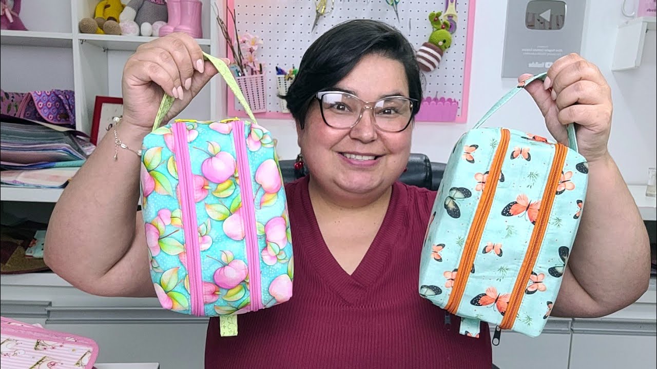 Necessaire box dupla vivo!