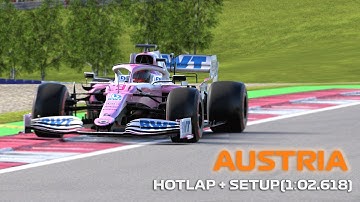 F1 2020 Austria : Hotlap + Setup (1:02.618)