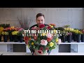 An Eloquent and Vibrant Ranunculus Arrangement
