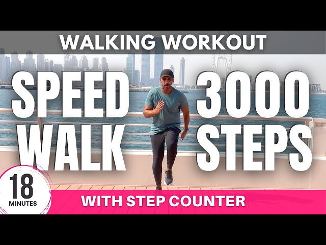 Speed Walking At Home | Fast Walk in 18 Minutes | Daily Workout at home class=