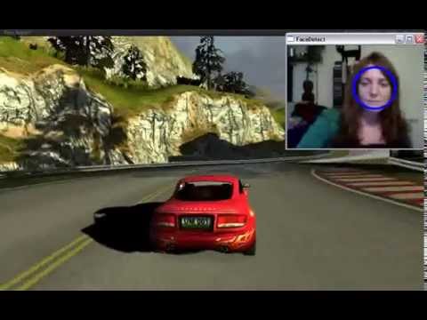 Unity Videogame + Computer Vision Face Detection - YouTube