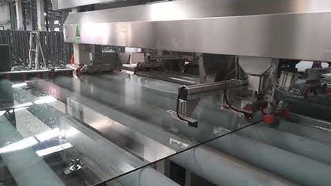 Glass seaming machine