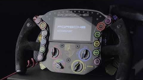 Porsche 911 RSR Steering Wheel | KOGI Cinematic Showcase