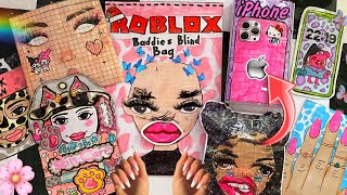 🐷 Roblox Baddies Blind Bag 🐷 Paper Iphone 🐷 Asmr 4K Unboxing 🐷 Paper Craft