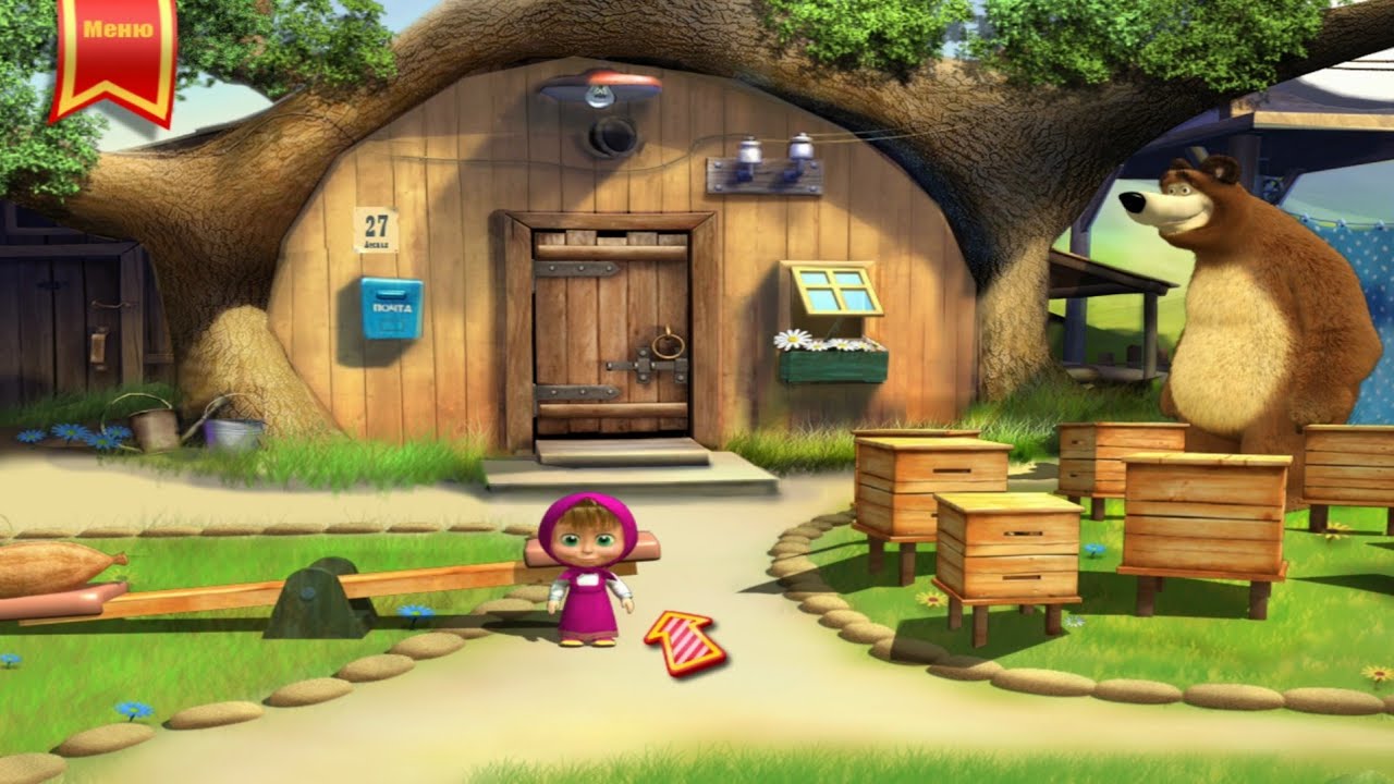 Маша и Медведь Подготовка к школе (PC) (2010) Полная Версия