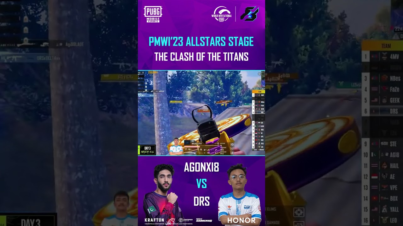 2023 PMWI│AGONXI8 VS DRS│