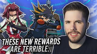 These new level up rewards for the Yu-Gi-Oh! Duel Links 5D’s Characters are terrible...