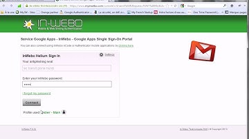Google Apps Sign In with InWebo 2FA Cloud Token