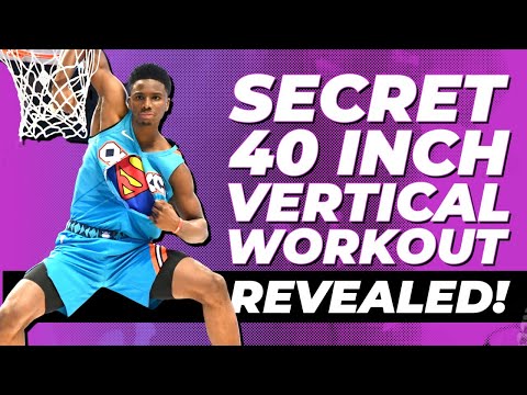 My SECRET 40 Inch Vertical Jump Workout REVEALED! ?