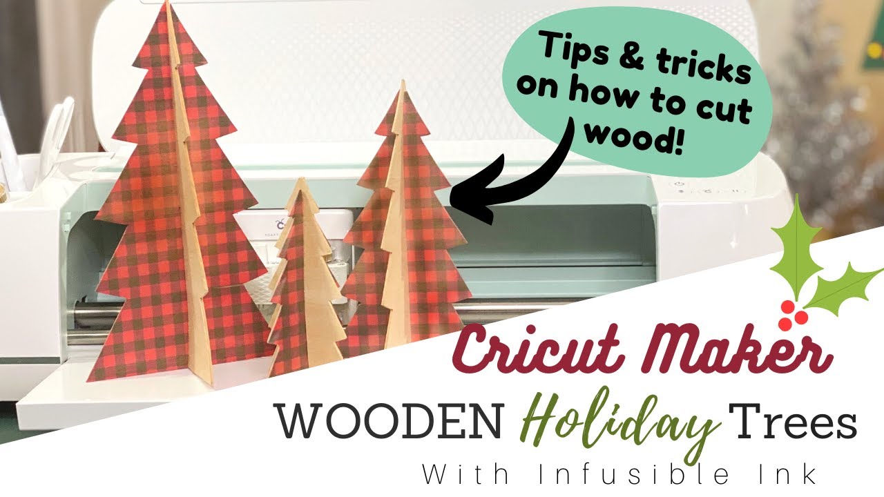 How to Cut Wood with the Cricut Maker - Angie Holden The Country