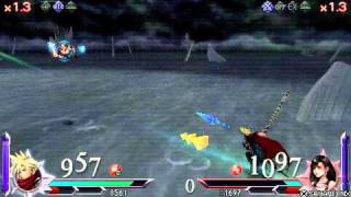 DISSIDIA 012 FINAL FANTASY - Cloud Strife vs Tifa Lockhart