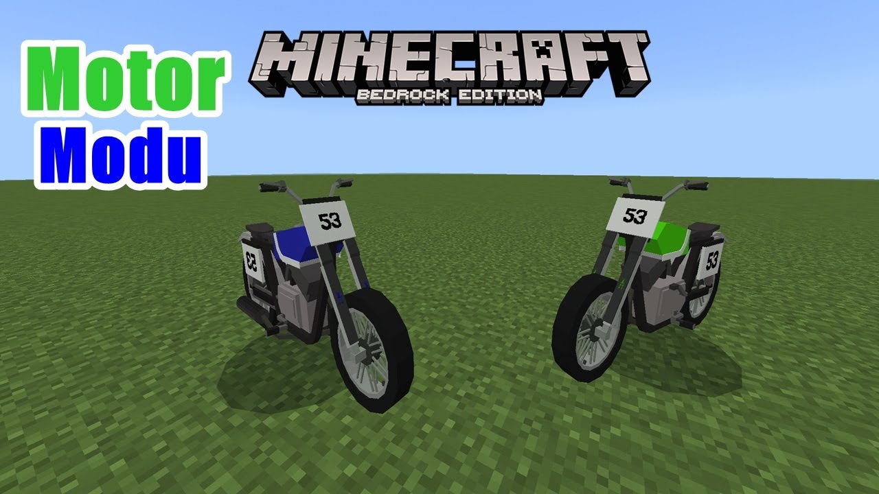MOTOR MODU!! 😱 -  Minecraft Bedrock Edition  - 1.16 X 1.18 Sürüm