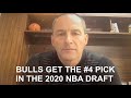 Chicago bulls get pick 4  2020 nba draft lottery press conference
