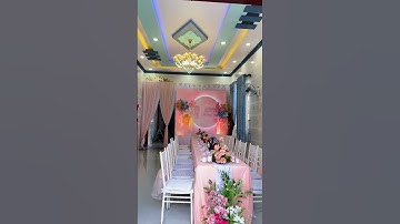 Gia Tiên Tone Hồng Pastel Quá Xinh Xắn | Rạp Cưới Mỹ Thanh