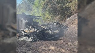 4 people taken to hospital after Mason County crash