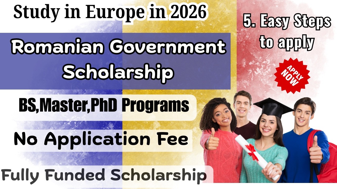 Romania Government Scholarship 2026 | Study in Europe | Fully Funded ...