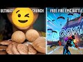Free Fire BR Rank Push Gameplay And Satisfaction Relaxing Crunch Sound Video #asmr #mukbang #claypot