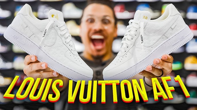 Unboxing the Louis Vuitton x Nike Air Force 1 Low with @djkhaled