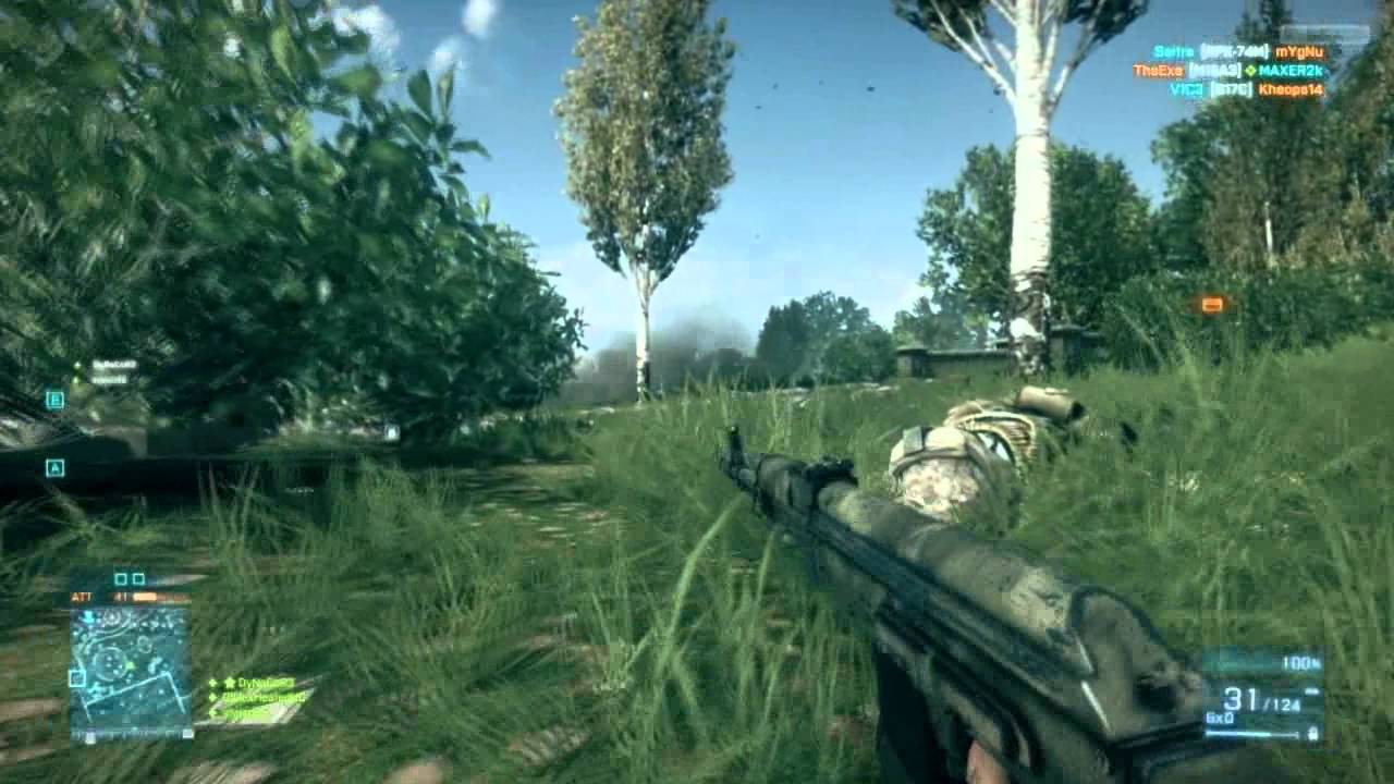 Bild från Battlefield 3: BETA Gameplay (PC) - AK74M by DiplexHeated
