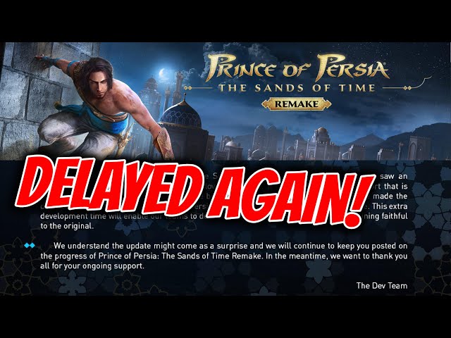 The Prince of Persia: Sands of Time remake has been pushed back