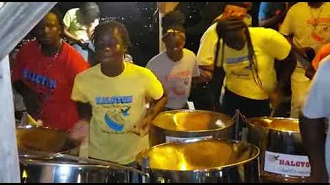 Halcyon Steel Orchestra at Shirley Heights Antigua