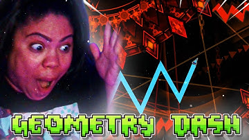 MOM Reacts To The HARDEST MEMORY LEVELS IN Geometry Dash... as a noob