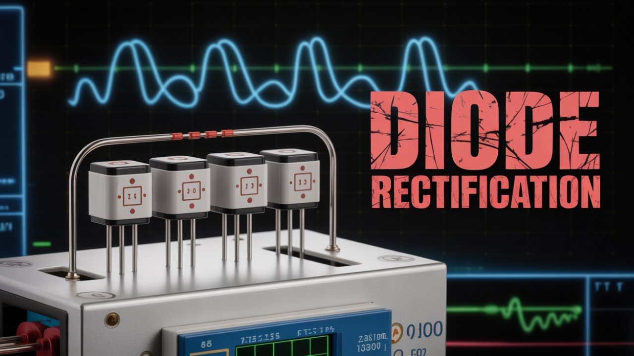 Rectifiers Explained 🔌 | How AC Converts to DC | Half-Wave, Full-Wave & Bridge Rectifiers