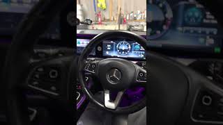 electric handbrake | rear brake pad service mode mercedes e class 2017 p1