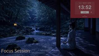 【ZAZEN】⛩️Deep Focus Room 24/7 | Pomodoro | Digital Detox | No Talking