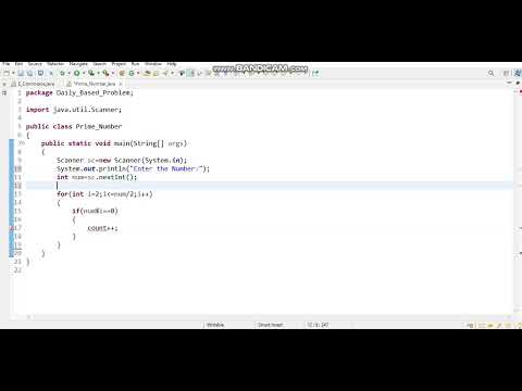 WAP in java to check the given number is prime or not.@java @tpointtechofficial
