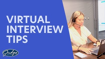Virtual Interview Tips