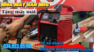 Mig/ Que, Máy hàn Chuẩn công nghệ mới nhất, Hàn sắt mỏng không lo lủng dính , Máy hàn Mig Wintech315