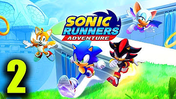 Sonic Runners Adventure - Desert Ruins 13-24 Levels - Full Chapter Walkthrough (iOS, Android)