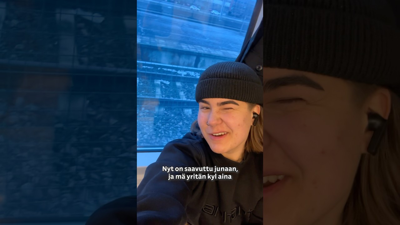 Ikkuna vai käytävapaikka junassa?☝️Nooan eka päivä Yle Galaxissa ✅ #ylegalaxi