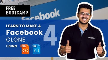 Lets Make a  @Facebook  Clone | Cloning Facebook using HTML & CSS | Free 7-Days Bootcamp | Day 04