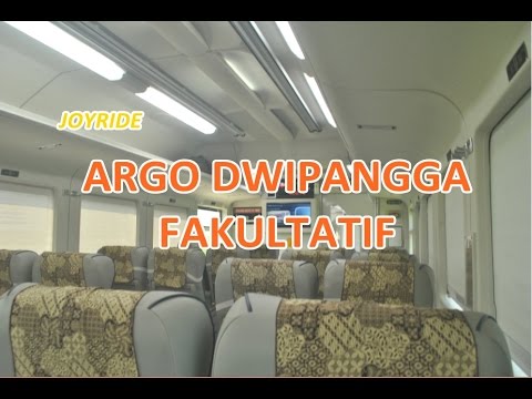 Enjoy!!! Naik Kereta Api Eksekutif Argo Dwipangga