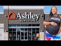 SHOP WITH PEACH 🍑 AT ASHLEY’S HOMESTORE FOR NEW BEDROOM 🛏FURNITURE 🛍🛒🛍