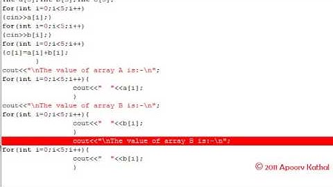 C++ in Hindi  17 Operation with 1D Arrays Part 2