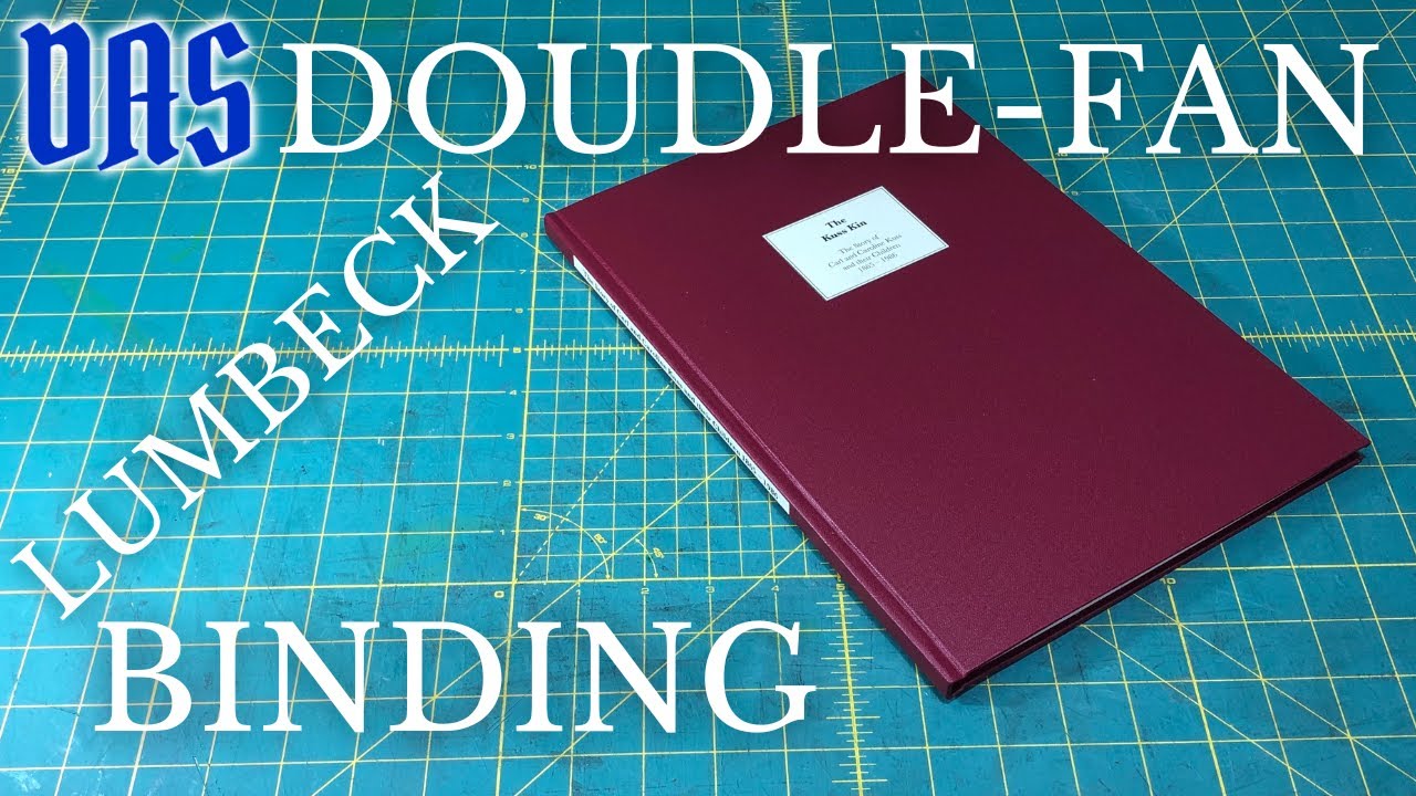 DoubleFan or Lumbeck Bookbinding with a Bradel Case // Adventures in