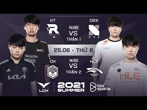 Bình luận Tiếng Việt: KT vs DRX | DK vs HLE  | Tuần 3 Ngày 3 | LCK Mùa Hè 2021