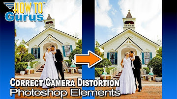 How You Can Fix Camera Distortion in Photoshop Elements using Filters Transforms Clone Stamp